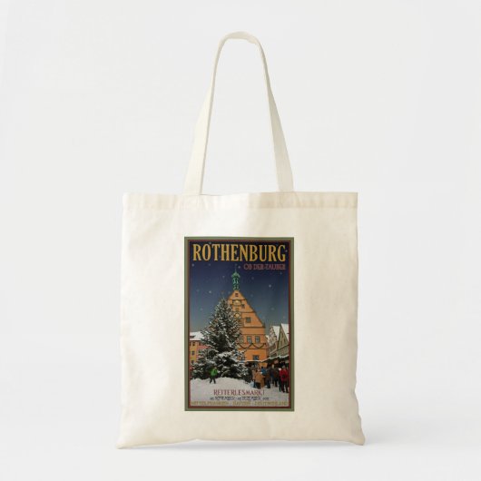 Tote Bag Rothenburg Reiterlesmarkt (Devant)