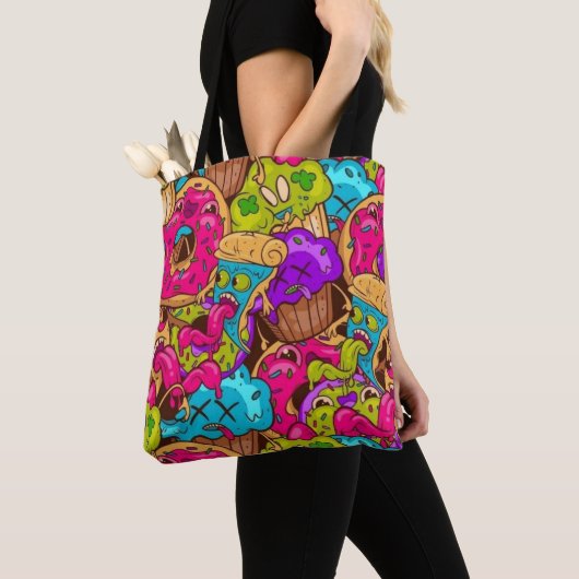 Tote Bag Rotten Desserts (De près)