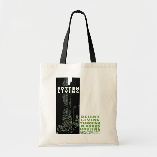 Tote Bag Rotten Living (Devant)
