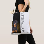 Tote Bag Rottweiler Fourre-tout (De près)