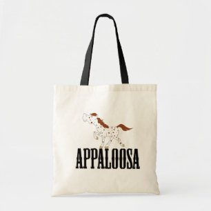Tote Bag ROUAN ROUGE et cheval d'APPALOOSA repéré par BLA