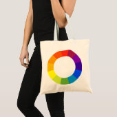 Tote Bag roue de couleur (Devant (produit))