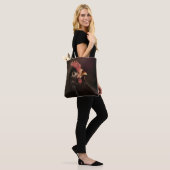 Tote Bag Rouge (Sur le modèle)