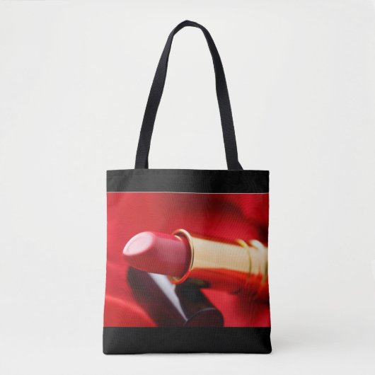 Tote Bag Rouge Black Gold Listick (Devant)