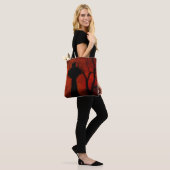 Tote Bag Rouge éffrayant (Sur le modèle)