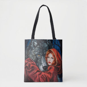 Tote Bag Rouge et Gris : Une Connexion Inattendue