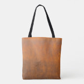 Tote Bag Rouille noire, texture métallique gros plan. (Dos)