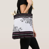 Tote Bag Rouleaux noirs (De près)