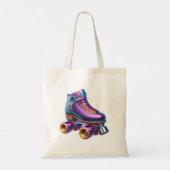 Tote Bag Rouler sur Rollerskate fête d'anniversaire (Dos)