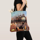 Tote Bag Rousseau - Ile Saint Louis et Notre-Dame (De près)