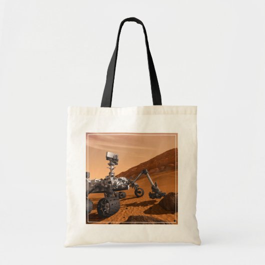 Tote Bag Rover Curiosity Du Laboratoire Scientifique Mars. (Devant)