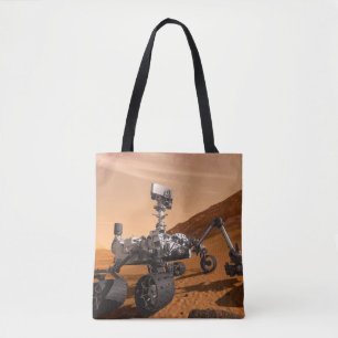 Tote Bag Rover Curiosity Du Laboratoire Scientifique Mars.