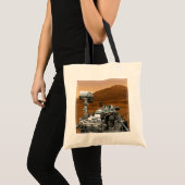 Tote Bag Rover Curiosity Du Laboratoire Scientifique Mars. (Devant (produit))