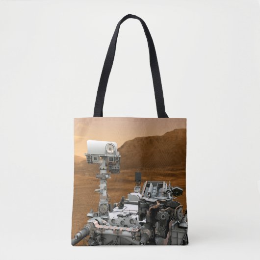 Tote Bag Rover Curiosity Du Laboratoire Scientifique Mars. (Devant)