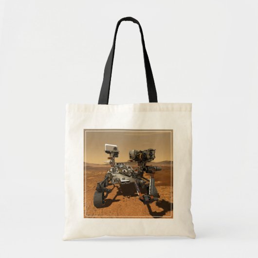 Tote Bag Rover De La Persévérance Qui Fonctionne Sur La Sur (Devant)