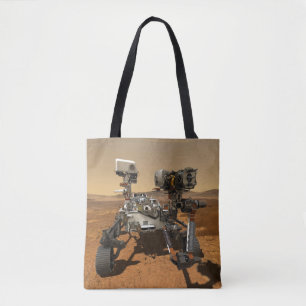 Tote Bag Rover De La Persévérance Qui Fonctionne Sur La Sur