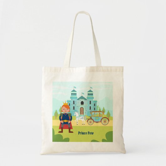 Tote Bag Royal Prince Boy fête d'anniversaire (Devant)