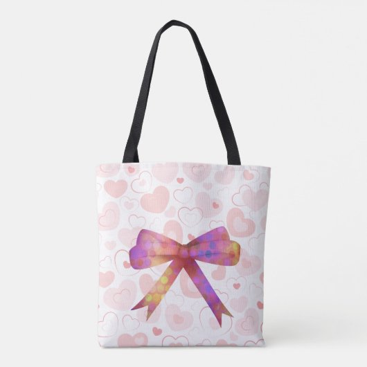Tote Bag Ruban brillant et embellissant (Dos)