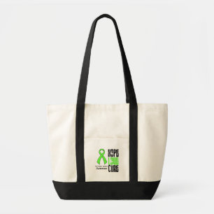 Tote Bag Ruban de ruban de Lymphoma Hope Love Cure de non-H