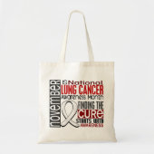 Tote Bag Ruban I2.5 de perle de mois de conscience de (Devant)