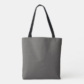 Tote Bag Ruban rayé crème et noir Prépa (Dos)