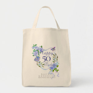 Tote Bag Ruban Rose Bleue 50e Anniversaire