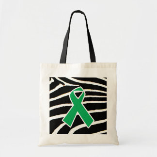 Tote Bag Ruban vert