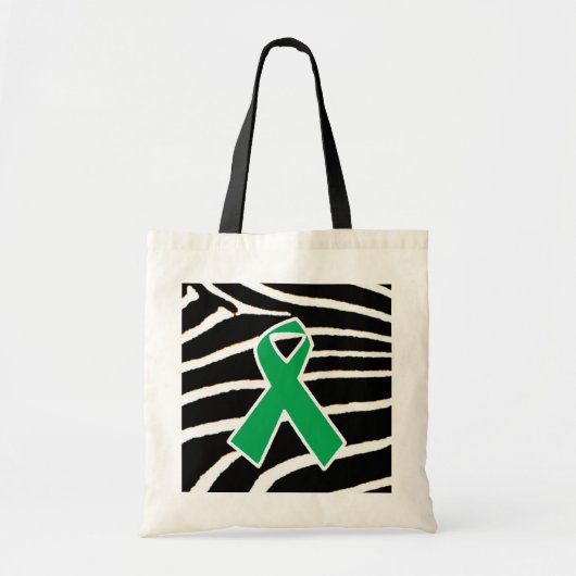 Tote Bag Ruban vert (Devant)