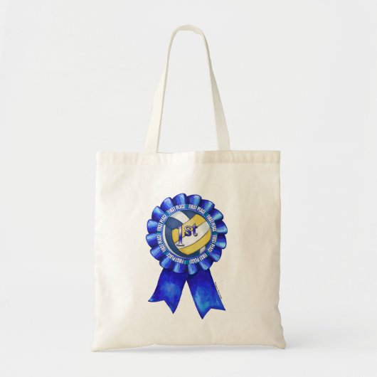 Tote Bag Rubans de volleyball 1er (Devant)