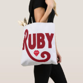 Tote Bag Ruby (De près)