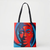 Tote Bag Ruby en rouge ravissant (Devant)