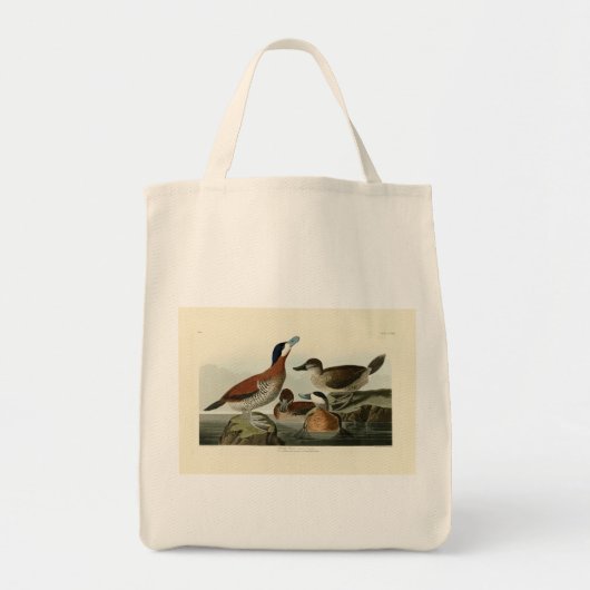Tote Bag Ruddy Duck de John Audubon's Birds of America (Devant)
