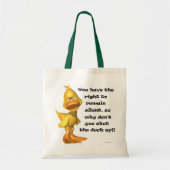 Tote Bag Rude Duck (Devant)