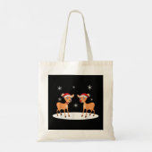 Tote Bag Rudolph et Clarice Noël Enfants Filles et garçons (Dos)
