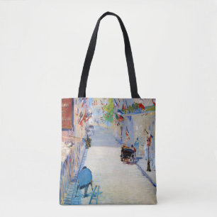 Tote Bag Rue aux drapeaux français, Manet
