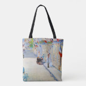 Tote Bag Rue avec drapeaux français, Manet (Dos)