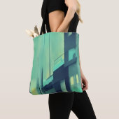 Tote Bag Rue azure de nuit (De près)
