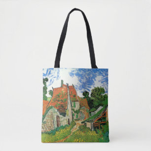 Tote Bag Rue de village par Vincent van Gogh