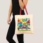 Tote Bag Rue de ville (Devant (produit))