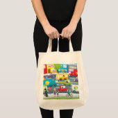 Tote Bag Rue de ville (Devant (produit))