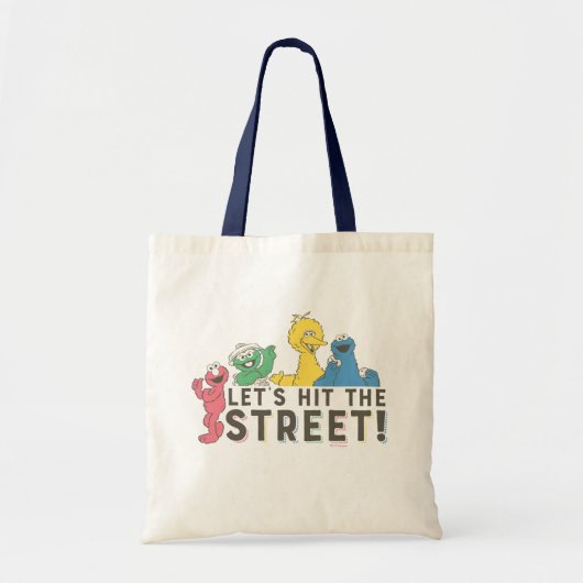 Tote Bag Rue Sésame | Allons-y ! (Devant)
