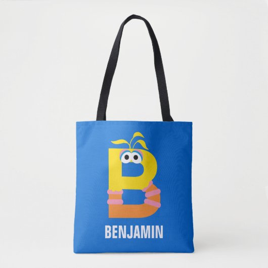 Tote Bag Rue Sésame | B est pour Big Bird (Devant)