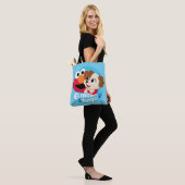 Tote Bag Rue Sésame | Badge Elmo & Tango (Sur le modèle)