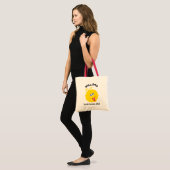 Tote Bag Rue Sésame | Big Bird Famille Vacances (Devant (modèle))