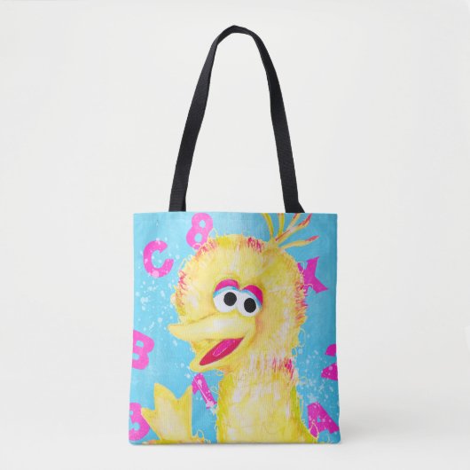 Tote Bag Rue Sésame | Big Bird Waving (Devant)