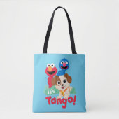 Tote Bag Rue Sésame | C'est Tango avec Elmo & Grover (Devant)