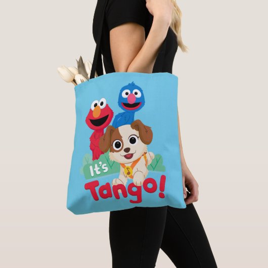 Tote Bag Rue Sésame | C'est Tango avec Elmo & Grover (De près)