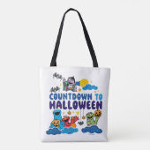 Tote Bag Rue Sésame | Compte à rebours pour Halloween (Dos)