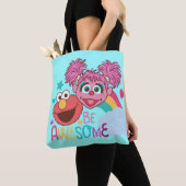 Tote Bag Rue Sésame | Elmo & Abby - Soyez génial (De près)