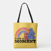 Tote Bag Rue Sésame | Elmo & Cookie Take a Moment (Dos)